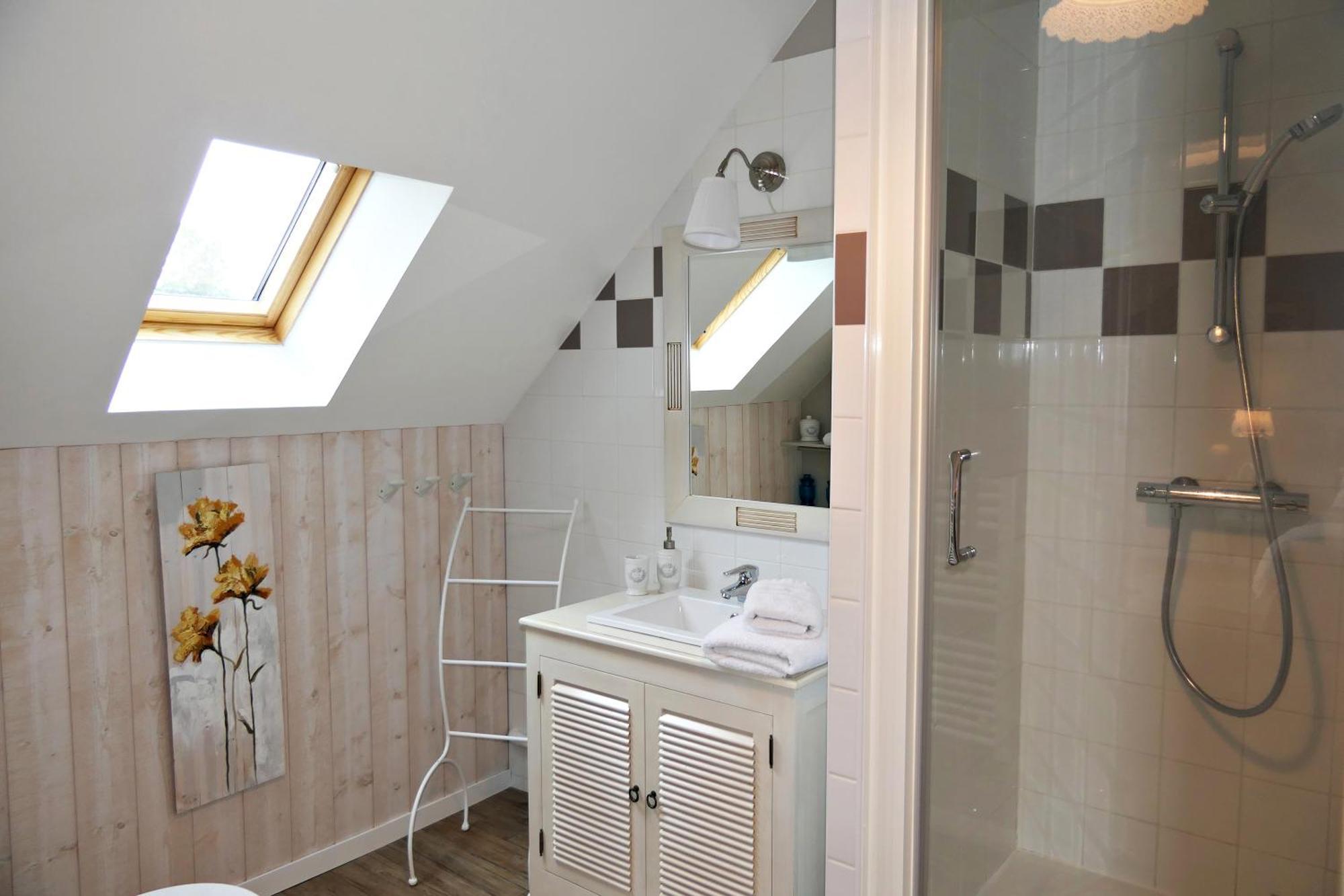 Bed and Breakfast Les Perelles Saint-Vigor-le-Grand Pokoj fotografie